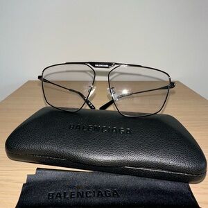 Balenciaga Black Glasses